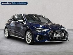 Blue Used 2022 Audi S3 Sportback Comfort Hatchback | £31,447