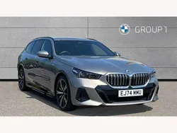 Grey Used 2024 BMW 530e M Sport Estate | £47,495