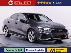 Grey Used 2022 Audi A3 S-Line Sedan | £21,463 (Fair price)