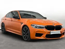 Orange Used 2018 BMW M5 Competition Edition Sedan | £52,500 (Expensive)
