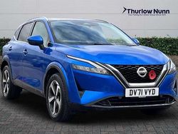 Blue Used 2021 Nissan Qashqai N-Connecta SUV | £16,658 (Fair price)