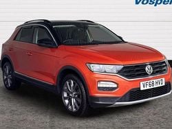 Orange Used 2019 VW T-Roc Design SUV | £14,145 (Fair price)