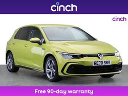 Yellow Used 2020 VW Golf VII R-line Hatchback | £18,749 (Fair price)