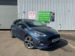 Blue Used 2019 Ford Fiesta ST-Line Hatchback | £9,295 (Good price)