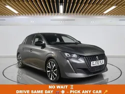 Grey Used 2020 Peugeot 208 Allure Premium Hatchback | £9,949 (Fair price)