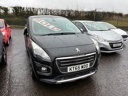 Black Used 2016 Peugeot 3008 Allure Hatchback | £6,345 (Super price)