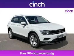 White Used 2020 VW Tiguan Match SUV | £15,999 (Fair price)
