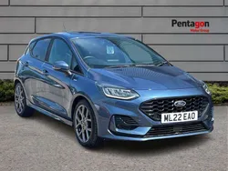 Blue Used 2022 Ford Fiesta ST-Line Hatchback | £13,495 (Fair price)