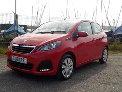 Red Used 2018 Peugeot 108 Active Hatchback | £5,795 (Fair price)