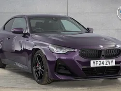 Purple Used 2024 BMW 220 M Sport Coupe | £32,777 (Fair price)