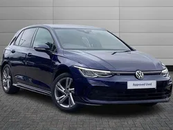 Atlantic blue Used 2022 VW Golf VIII R-line Hatchback | £22,995 (A bit pricey)