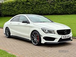 White Used 2016 Mercedes CLA45 AMG Sedan | £17,950 (Fair price)
