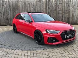 Red Used 2021 Audi RS4 Design Estate | £43,399 (Expensive)