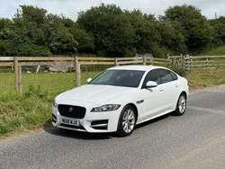 White Used 2018 Jaguar XF R-Sport Sedan | £15,995 (Fair price)