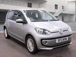 Silver Used 2013 VW up! high up! Hatchback | £3,970 (Fair price)