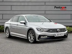 Silver Used 2019 VW Passat R-line Sedan | £15,495 (Good price)