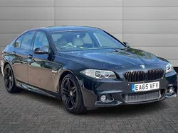 Black Used 2015 BMW 530 M Sport Sedan | £13,740 (Fair price)