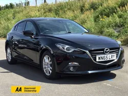 Black Used 2015 Mazda 3 Hatchback | £9,395 (Fair price)
