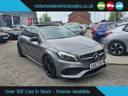 Grey Used 2017 Mercedes A160 AMG line Hatchback | £11,317 (A bit pricey)