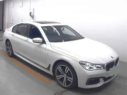 White Used 2017 BMW 740 M Sport Sedan | £28,794 (Expensive)