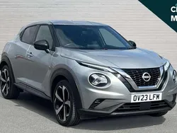 Silver Used 2023 Nissan Juke Tekna SUV | £16,087 (Fair price)