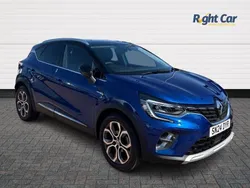 Blue/black Used 2024 Renault Captur Techno SUV | £15,999 (Fair price)