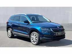 Blue Used 2018 Skoda Karoq SE L SUV | £15,685 (Fair price)
