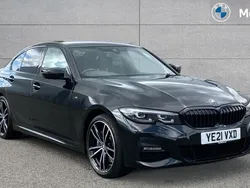 Black sapphire Used 2021 BMW 330e M Sport Sedan | £24,851 (Expensive)