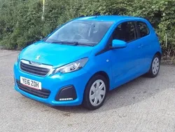 Blue Used 2016 Peugeot 108 Active Hatchback | £3,995 (Good price)