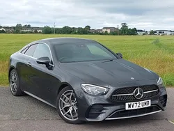 Grey Used 2022 Mercedes E300 AMG Line Premium Coupe | £32,498 (Fair price)