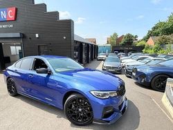 Blue Used 2021 BMW 330e M Sport Sedan | £21,991 (Fair price)