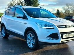 White Used 2015 Ford Kuga Titanium X SUV | £6,450 (Fair price)