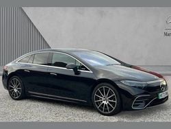 Black Used 2023 Mercedes EQS450+ AMG Line Premium Sedan | £48,980 (Fair price)