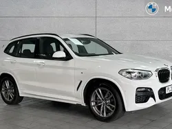 Alpine white Used 2021 BMW X3 M Sport SUV | £26,491 (Super price)