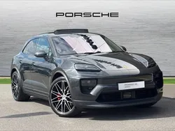 Volcano grey metallic Used 2025 Porsche Macan 4 Electric SUV | £84,900