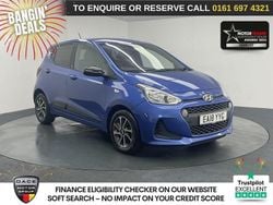 Blue Used 2018 Hyundai i10 GO! Hatchback | £6,970 (Fair price)