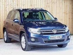 Blue Used 2013 VW Tiguan Match SUV | £5,990 (Fair price)