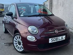 Red Used 2018 Fiat 500 Pop Hatchback | £5,950 (Good price)