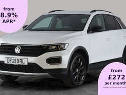 White Used 2021 VW T-Roc Black Edition SUV | £19,288 (Fair price)