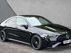 Black Used 2024 Mercedes CLA200 AMG Line Premium Plus Coupe | £32,431 (Fair price)