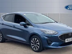 Blue Used 2022 Ford Fiesta Titanium Hatchback | £12,719 (Good price)