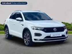 White Used 2018 VW T-Roc R-line SUV | £16,833 (Fair price)
