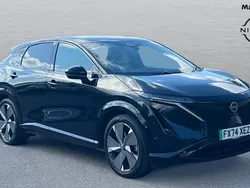 Pearl black pearl Used 2024 Nissan Ariya Evolve SUV | £37,824