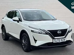 White Used 2022 Nissan Qashqai Acenta Premium SUV | £16,975 (Good price)