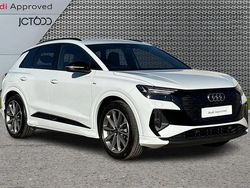 White Used 2024 Audi Q4 e-tron Comfort SUV | £35,883