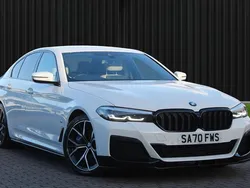 White Used 2020 BMW 530 M Sport Sedan | £28,485 (A bit pricey)