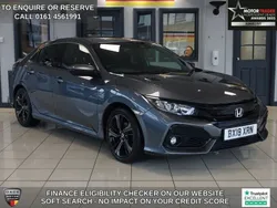Grey Used 2018 Honda Civic SR Hatchback | £8,940 (Fair price)