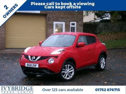 Red Used 2018 Nissan Juke Acenta SUV | £6,995 (Good price)