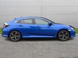 Blue Used 2017 Honda Civic EX Hatchback | £13,384 (A bit pricey)