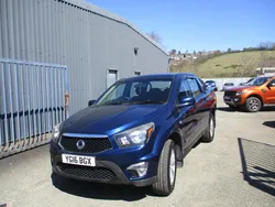Blue Used 2016 Ssangyong Korando Pickup | £10,895 (Expensive)